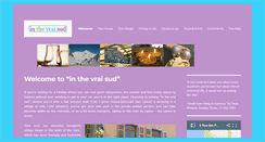 Desktop Screenshot of inthevraisud.com